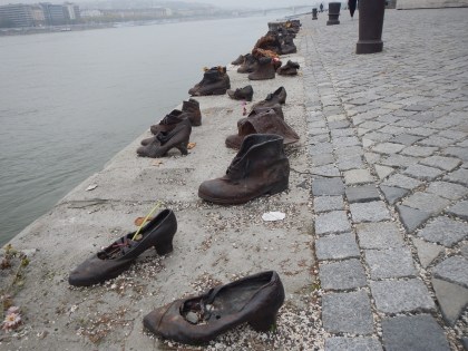 Shoes on the Danube Bank